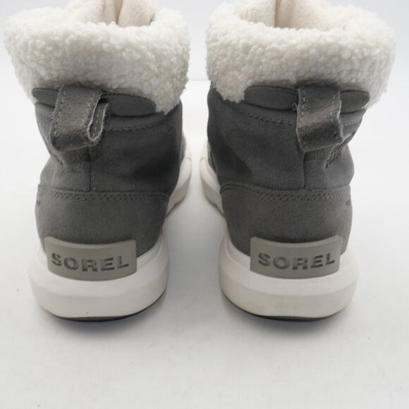 NEW Sorel Women's 5.5  Explorer II Carnival Cozy WP Insulated Boots Quarry Gray - Picture 5 of 9
